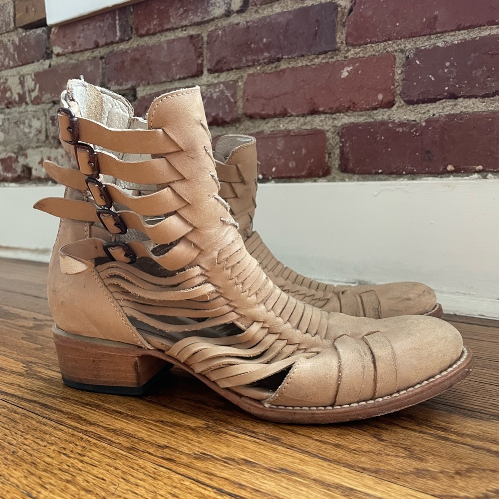 Freebird Strappy Boots